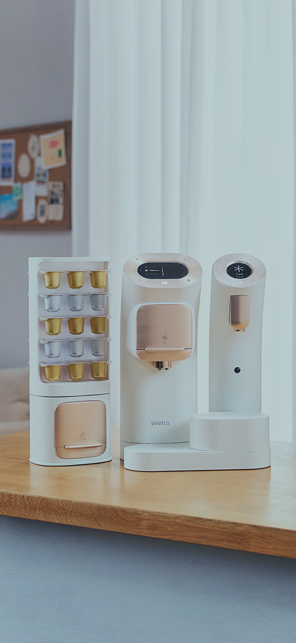 Wells Cafe Premium Water Filter - Mobile Banner