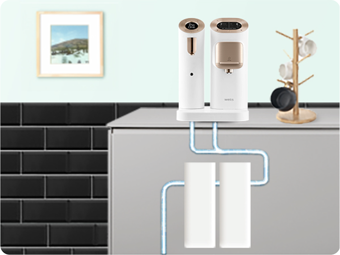Combining it with Wells The One Water Purifier System